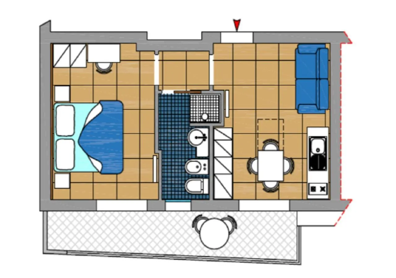 רימיני Residence Marzia